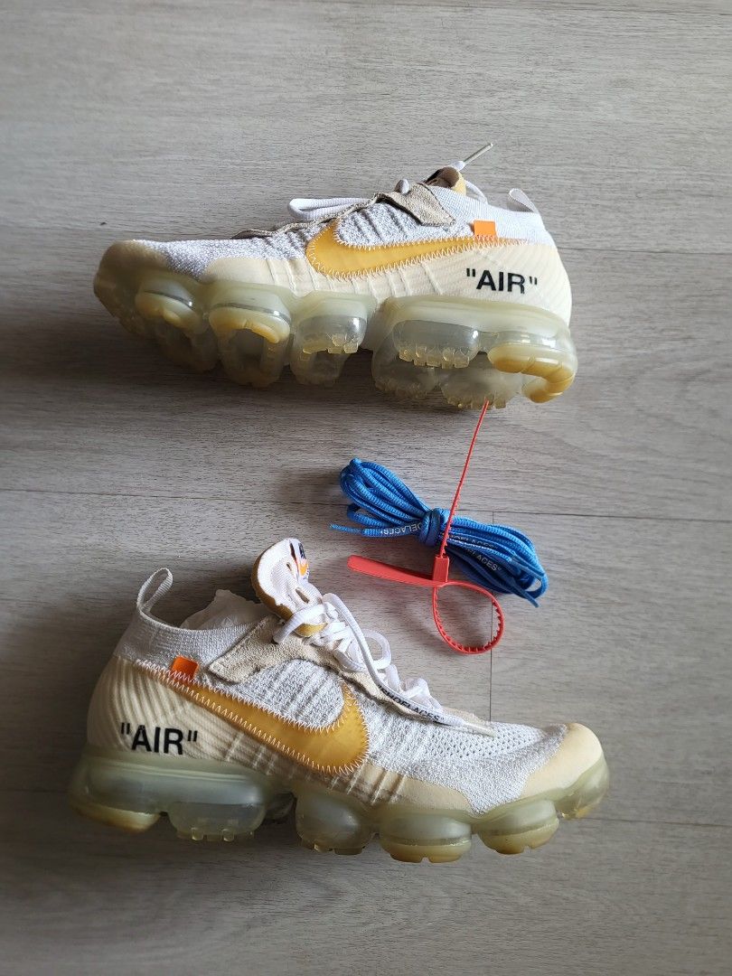White and yellow vapormax store