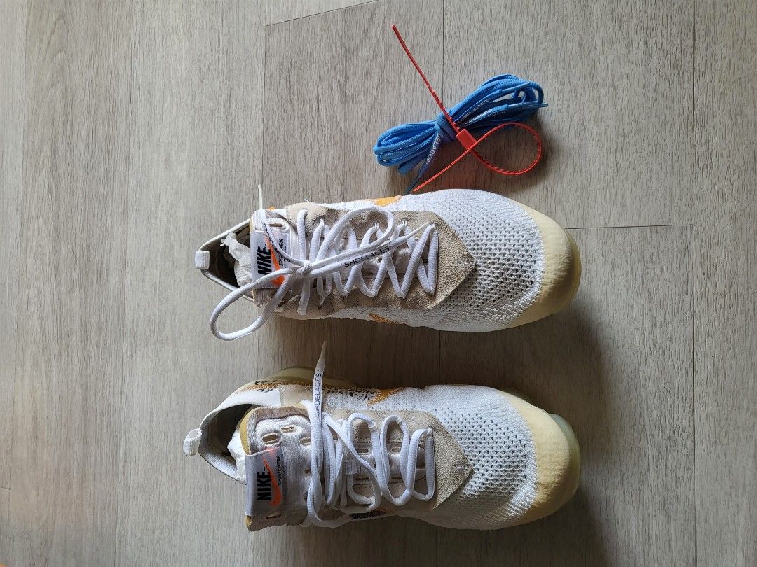 Nike x Off White Vapormax White, Men's Fashion, Footwear, Sneakers on  Carousell