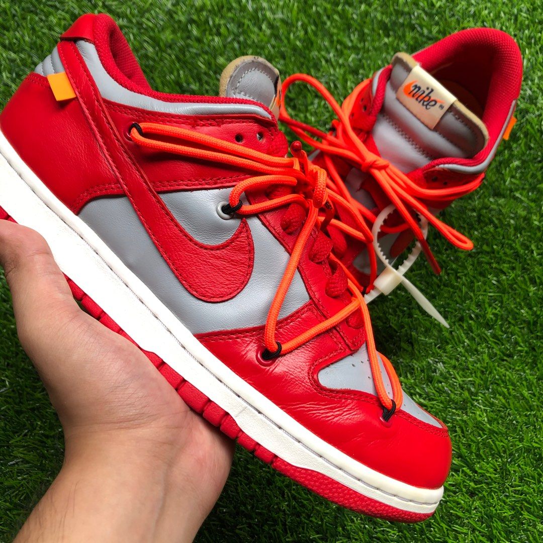 Nike Dunk Low x OFF-WHITE University Red 2019 for Sale, Authenticity  Guaranteed