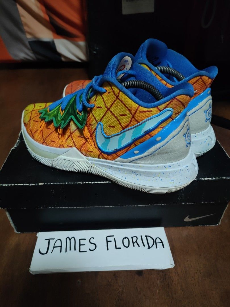 kyrie 5 spongebob pineapple