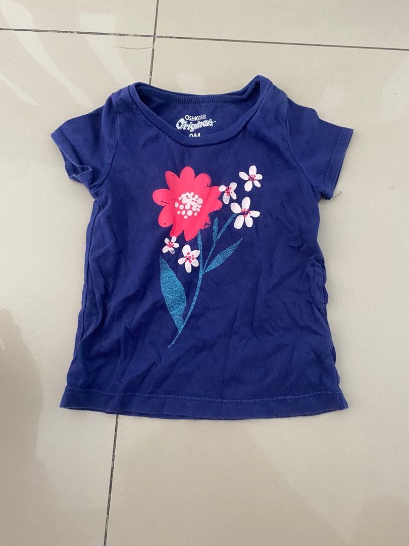 OshKosh Baby Girl Blue Long-Sleeve Top main image 0