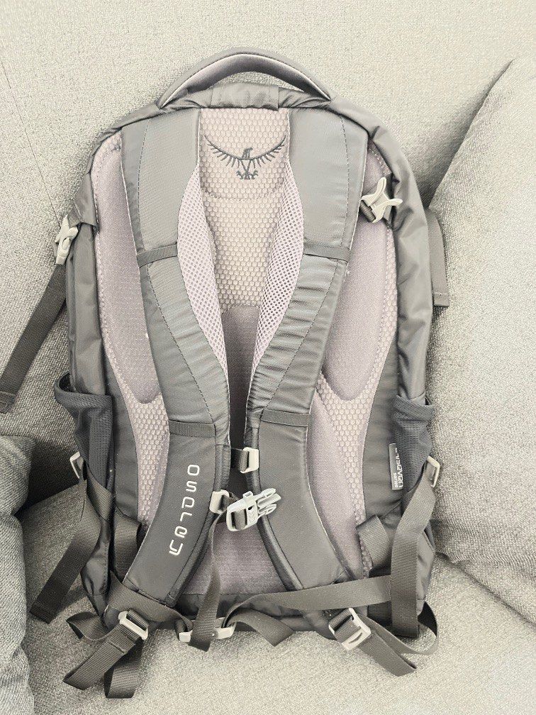 Osprey Questa 27L Black Backpack 24 Seven Series, Men's Fashion, Bags