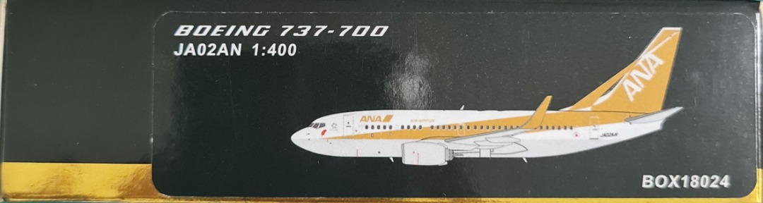 JC Wings 1/200 ANA B737-700 JA02AN PandaModels All Nippon Airways