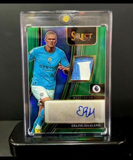 panini select epl erling haaland 4/5 auto patch