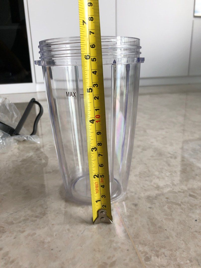 Plastic cup with handle and cover, TV & Home Appliances, Kitchen