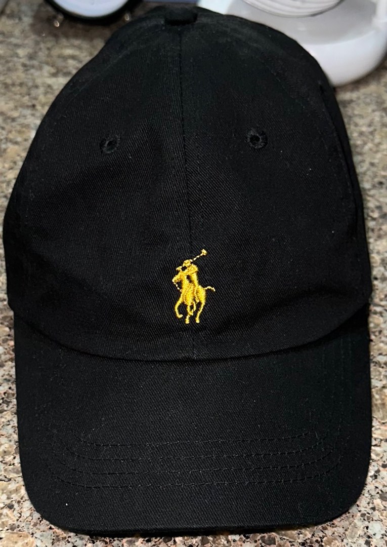 Gold polo hat online