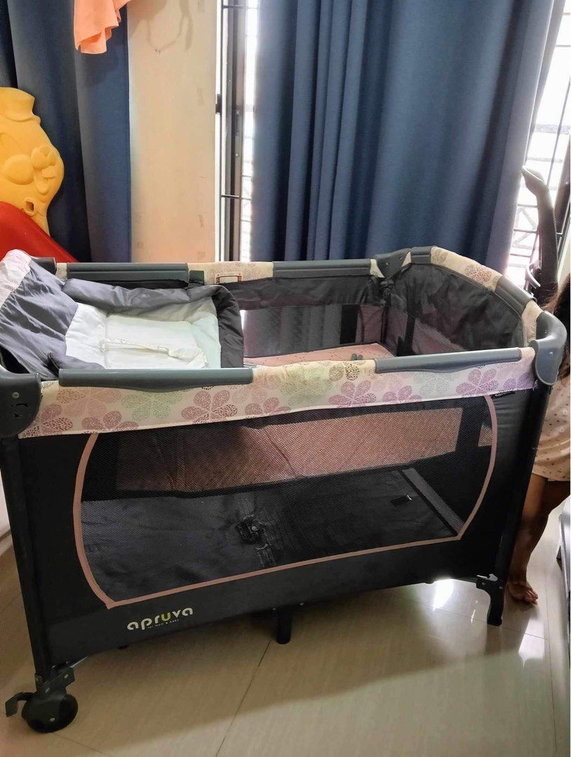 Apruva Preloved Crib on Carousell