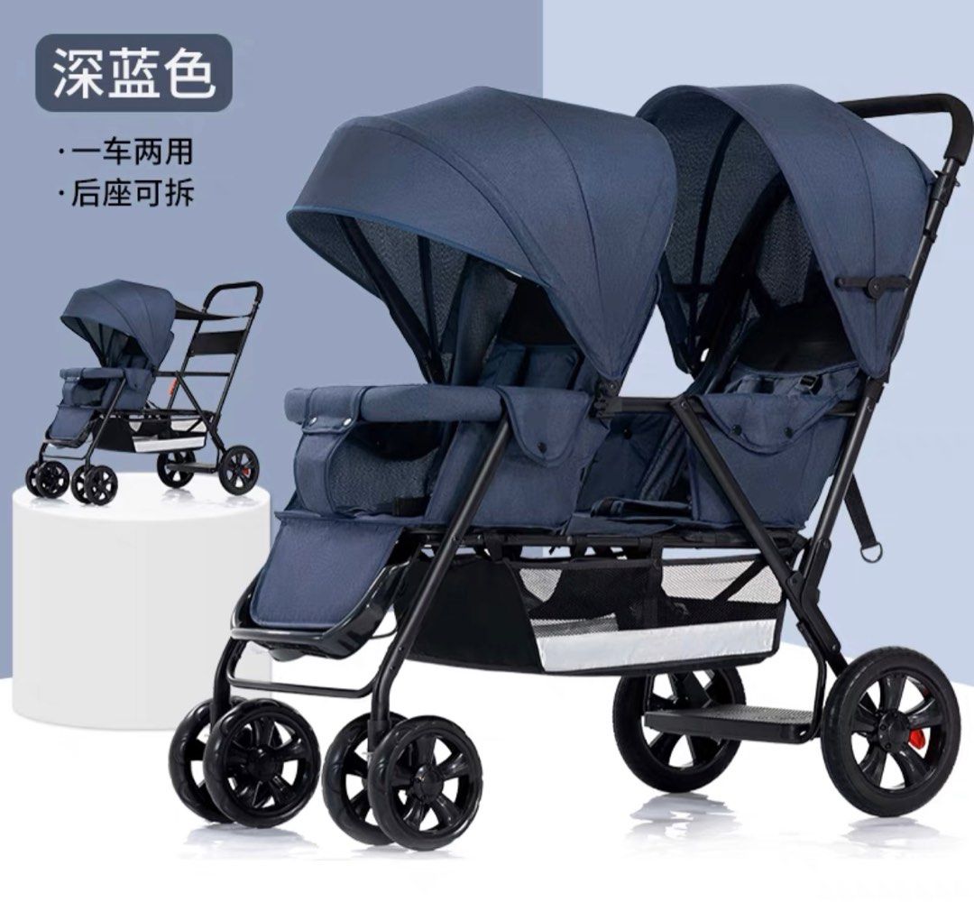 Preloved Double Stroller Babies Kids Going Out Strollers on Carousell