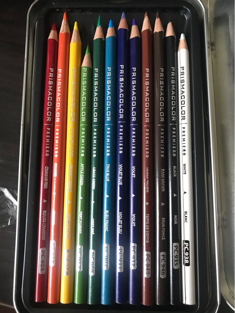 prismacolor premier colored pencil 12, Hobbies & Toys, Stationary & Craft,  Art & Prints on Carousell