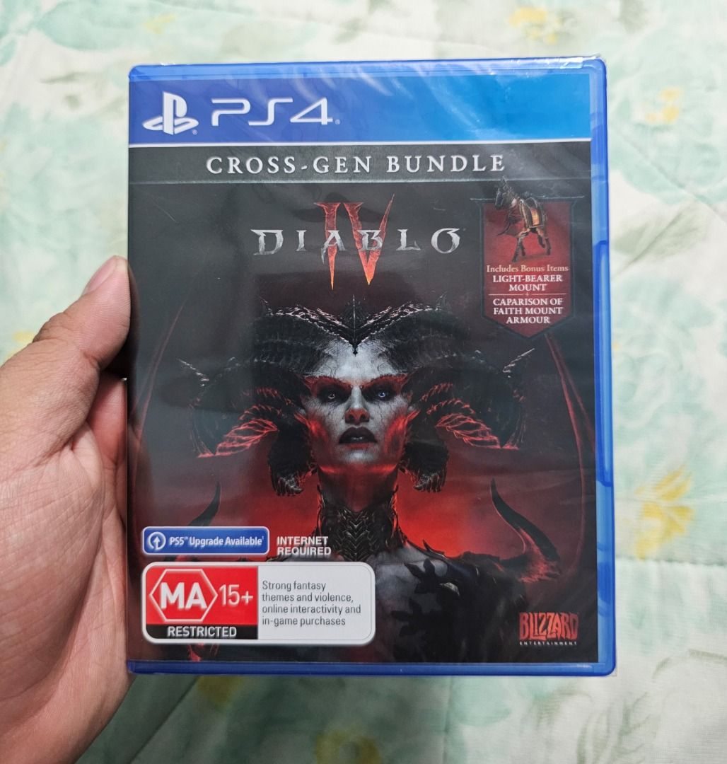 PS4 DIABLO 4, Video Gaming, Video Games, PlayStation on Carousell