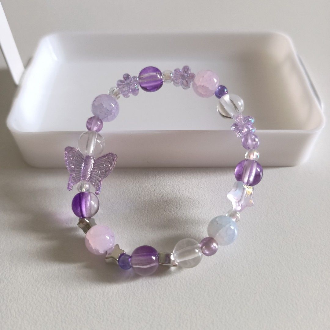 Purple bracelets shop