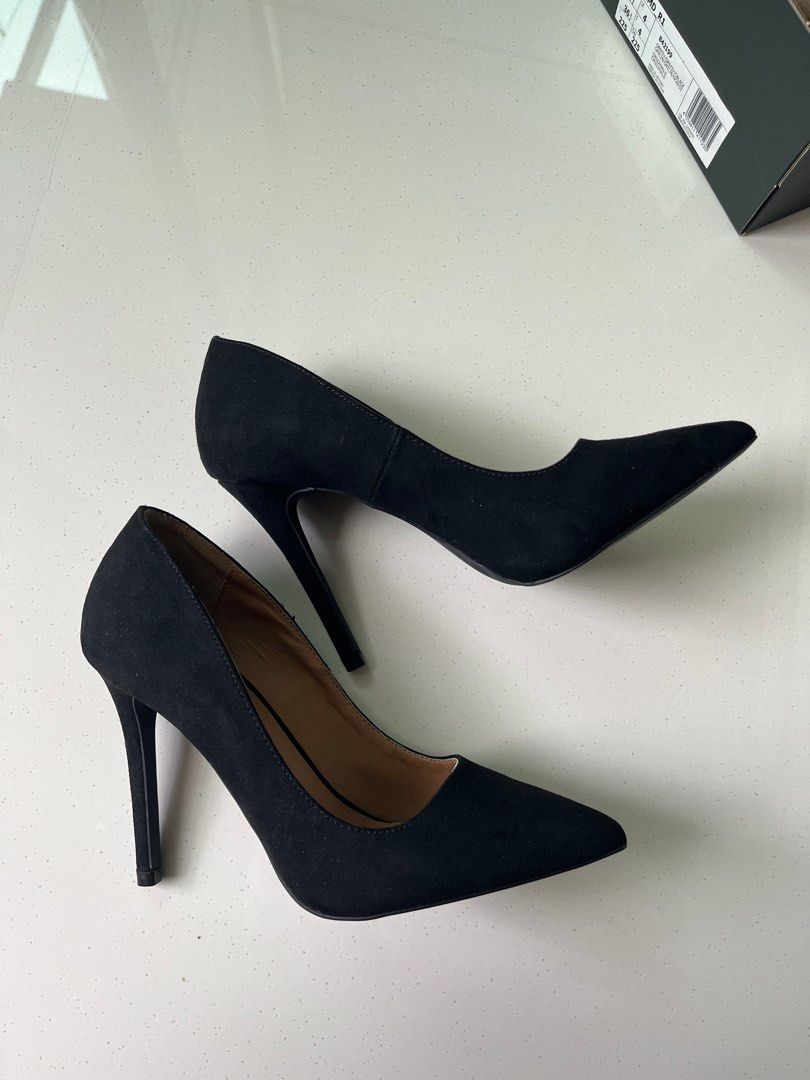 Qupid pointed high heeled sale shoes