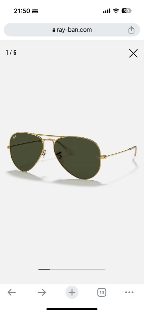 Rayban Sunglasses Aviator classic Unisex RB3205