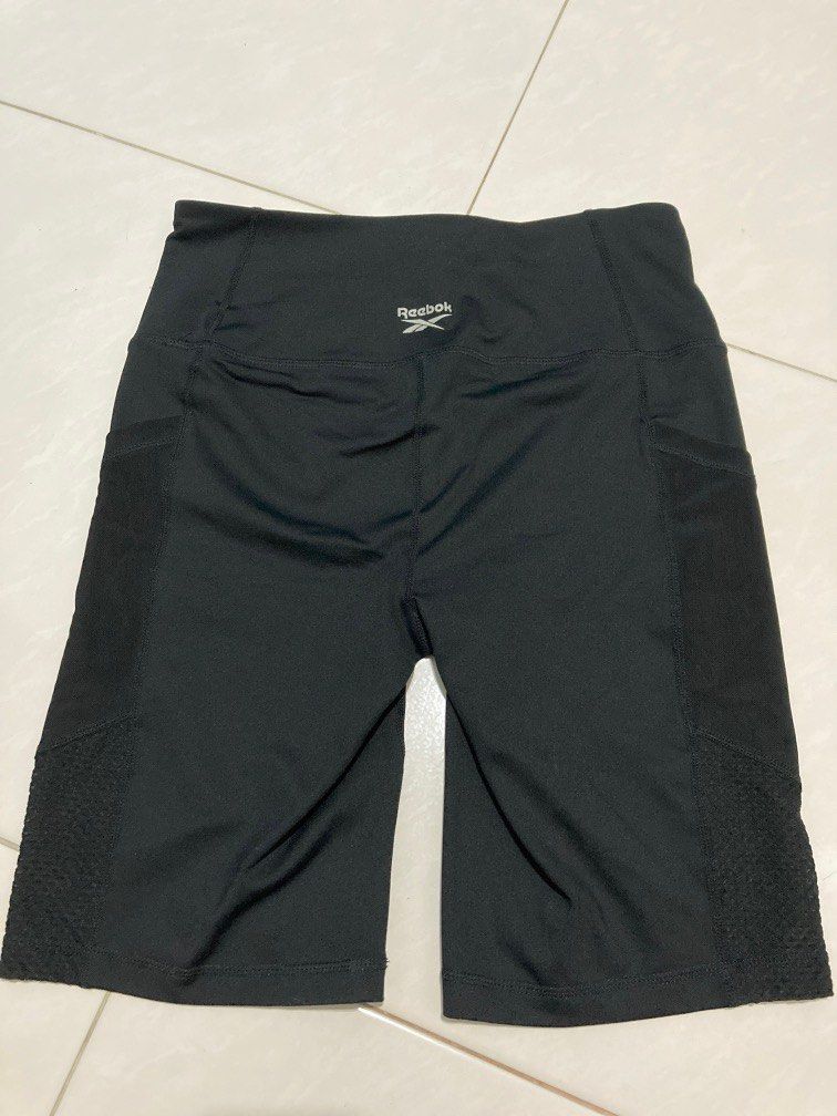 Reebok high rise best sale shorts