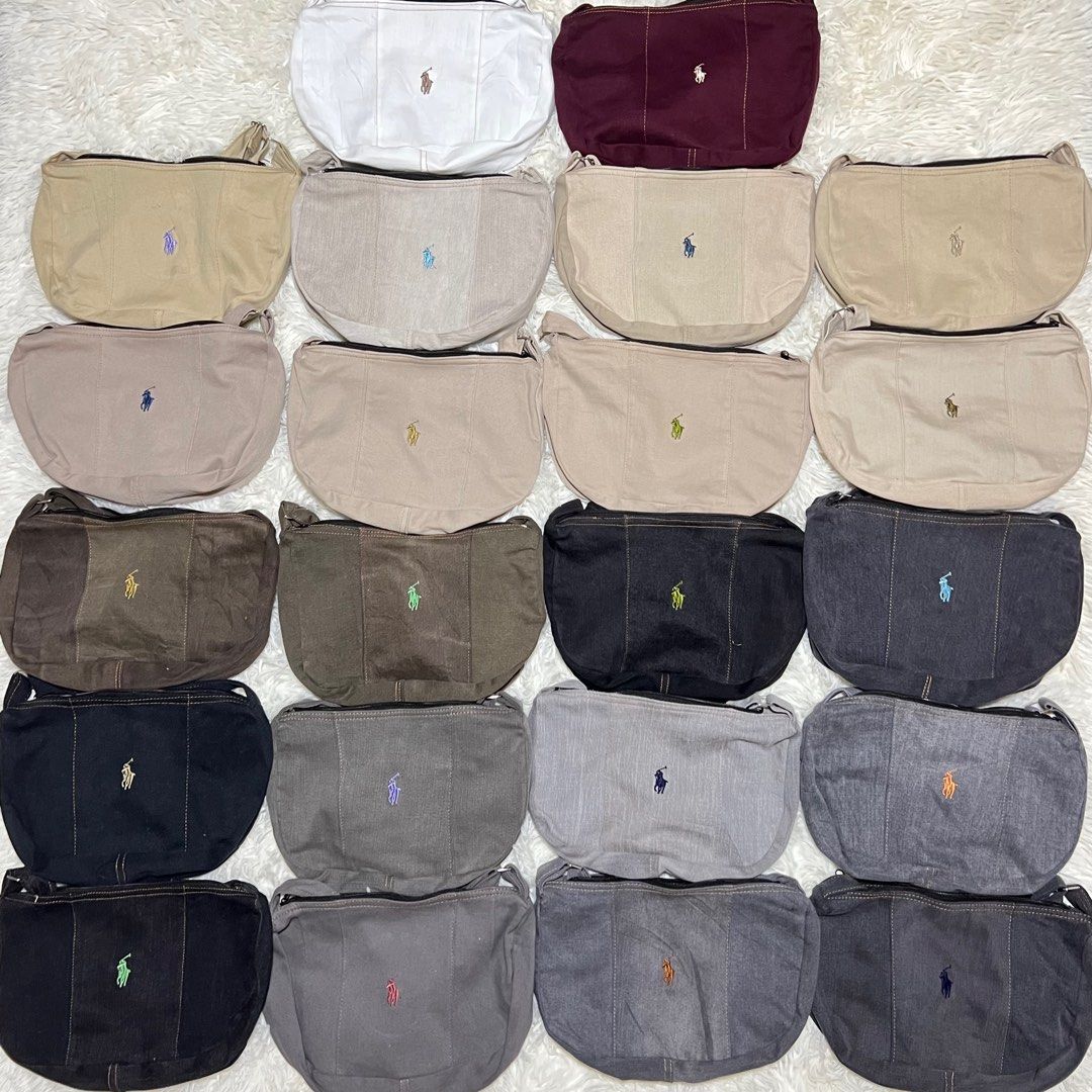 Reworked Ralph Lauren Sling Bag, Men's Fashion, Bags, Sling Bags on