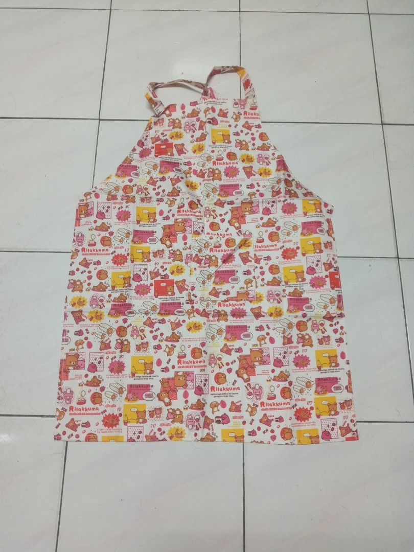 Rilakkuma Apron, Women's Fashion, Coats, Jackets and Outerwear on Carousell
