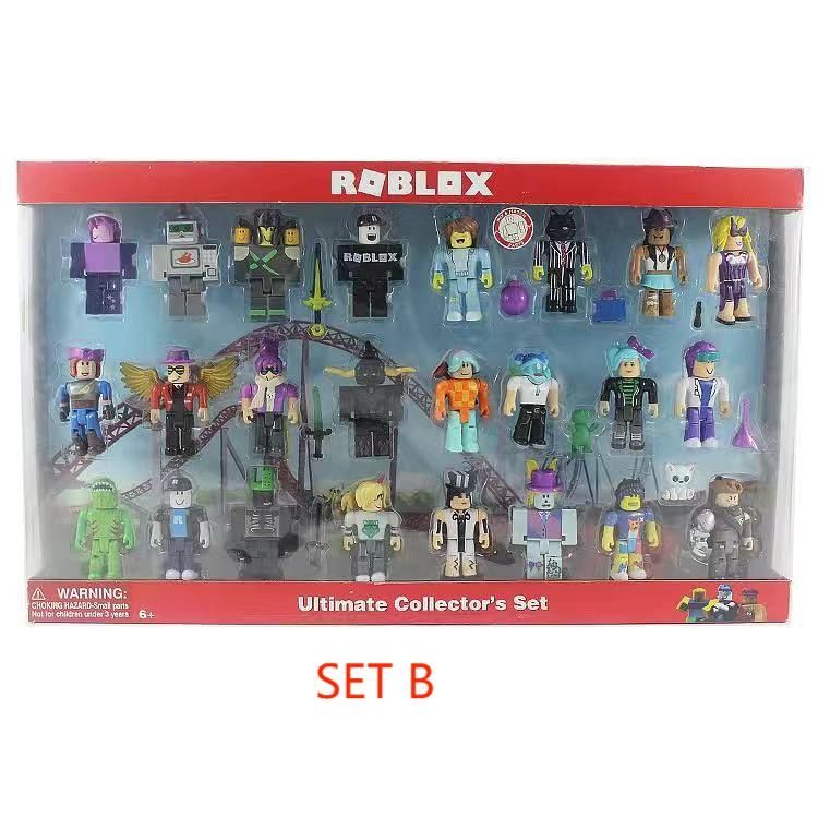 全新Roblox Toys 兒童玩具 Ultimate Collector's Set 遊戲 虛擬世界 周邊模型擺件積木 玩偶 公仔, 興趣及