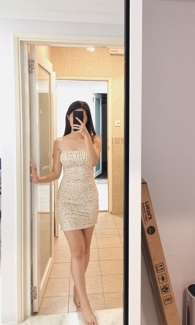 bodycon dress selfies Forget Me Not Criss-Cross Back Lace Bodycon Dress White