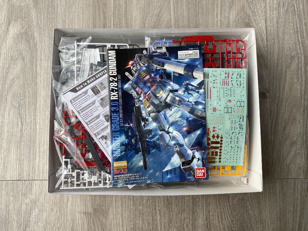 [UNBUILT] RX-78-2 Gundam E.F.S.F Prototype Close-Combat Mobile Suit ...