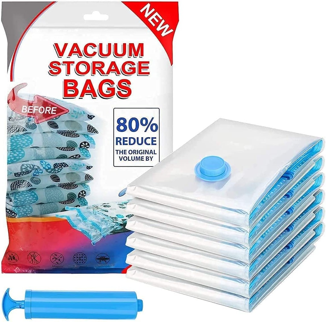 Dropship 2pcs Vacuum Storage Bag Vacuum Compression Bag Storage