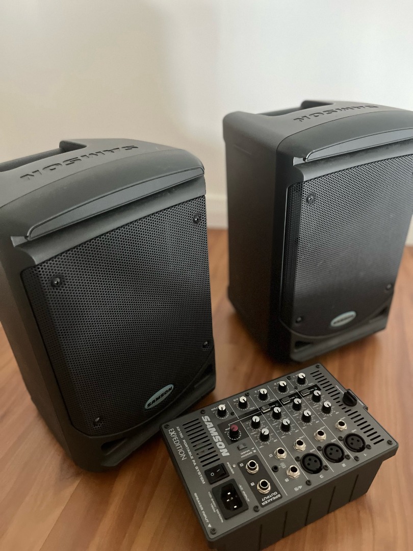 Samson Expedition XP150 5 Channels 150W Portable PA Small Venue Live
