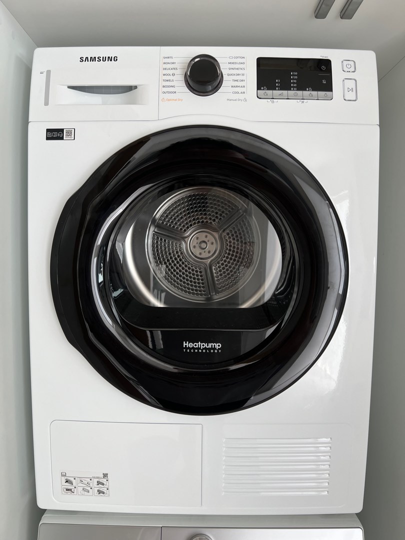 Samsung Heat Pump Dryer 8kg, TV & Home Appliances, Washing Machines and