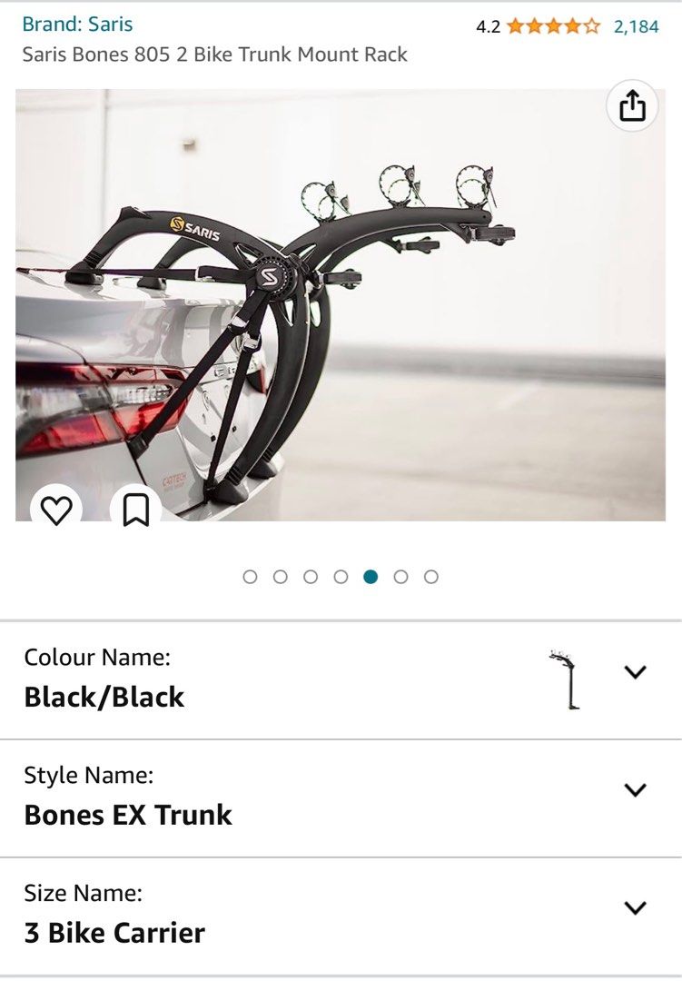 Saris Bike Rack, Sports Equipment, Bicycles & Parts, Bicycles on Carousell