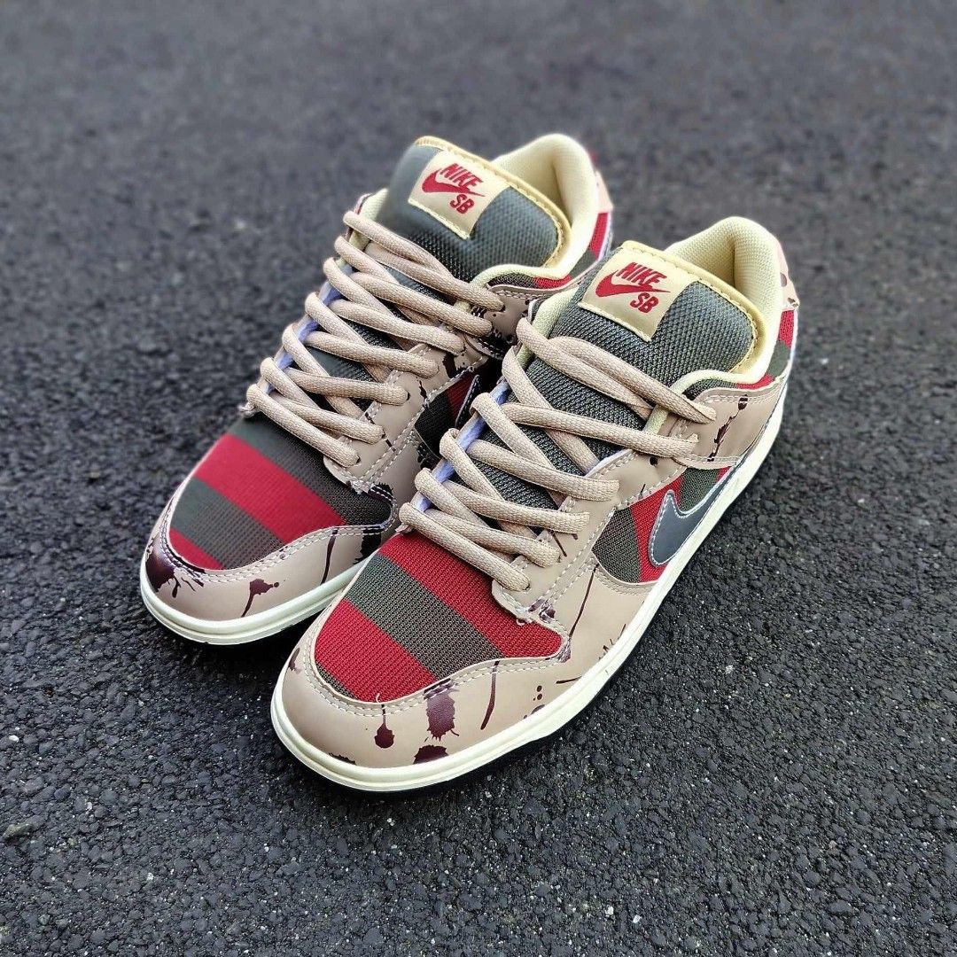 Sb dunk low "freddy krueger" on Carousell