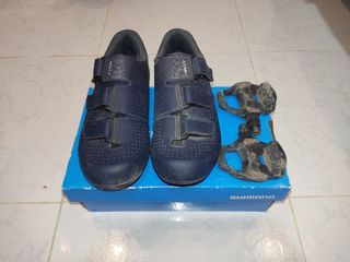 SHIMANO RC1 SIZE 41 with Cleat Pedals