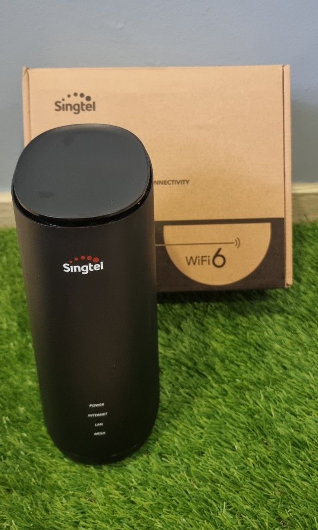 Singtel WiFi 6 router, TV & Home Appliances, Other Home Appliances on ...