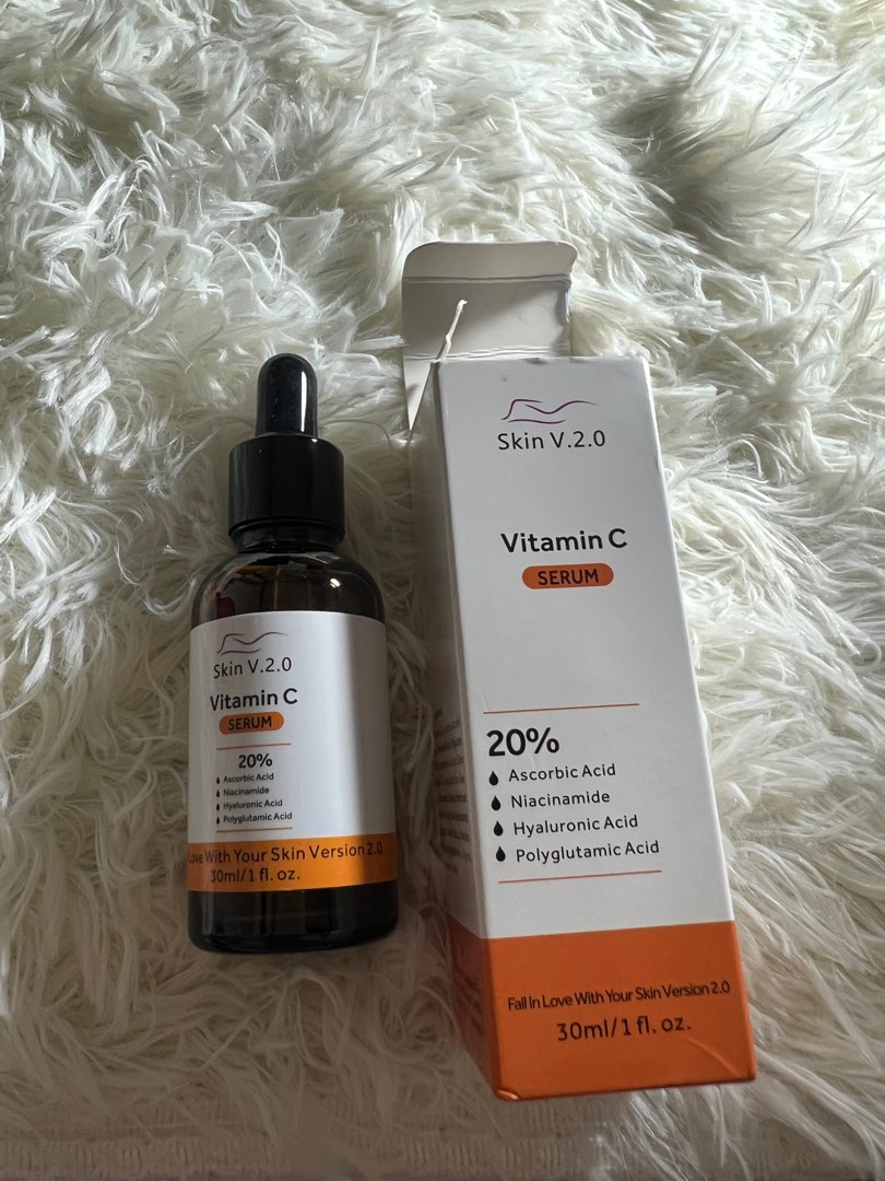 Skin V 2.0 Vitamin C Serum, Beauty & Personal Care, Face, Face Care on Carousell