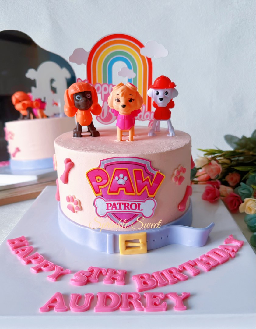 Patrol Paw Skye Cake | Caketalk Dubai - Best Customized Cake Shop.