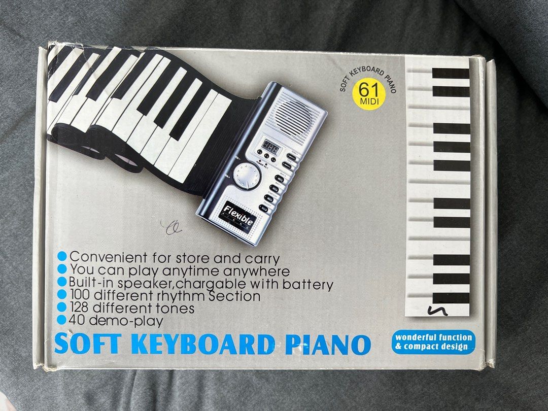 Soft Keyboard Piano 61 MIDI
