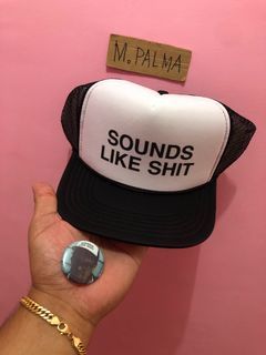 Sounds like shit trucker hat hi-standard japanese brand band tees pizza slime limited edition