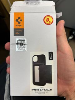 Spigen iPhone 14 (6.1吋) Slim Armor CS-卡夾軍規防摔保護殼