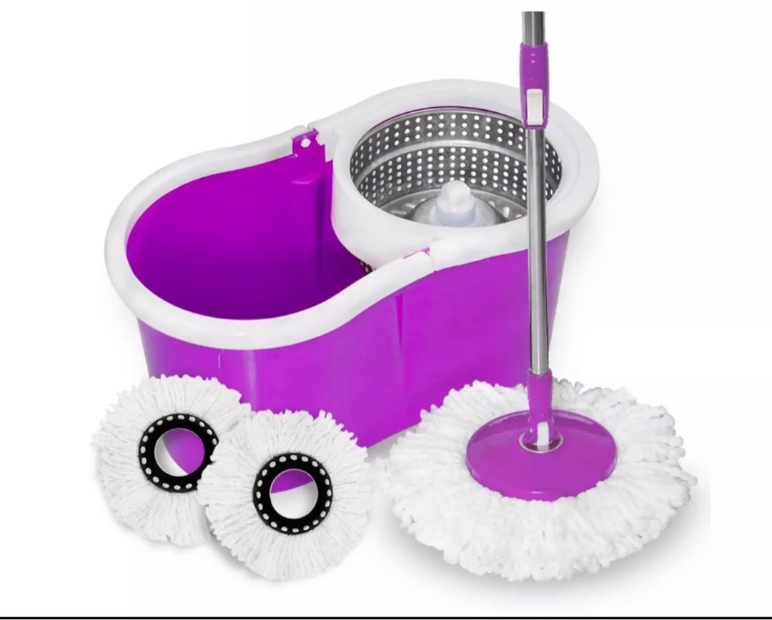 Spinning mop, Furniture & Home Living, Cleaning & Homecare Supplies