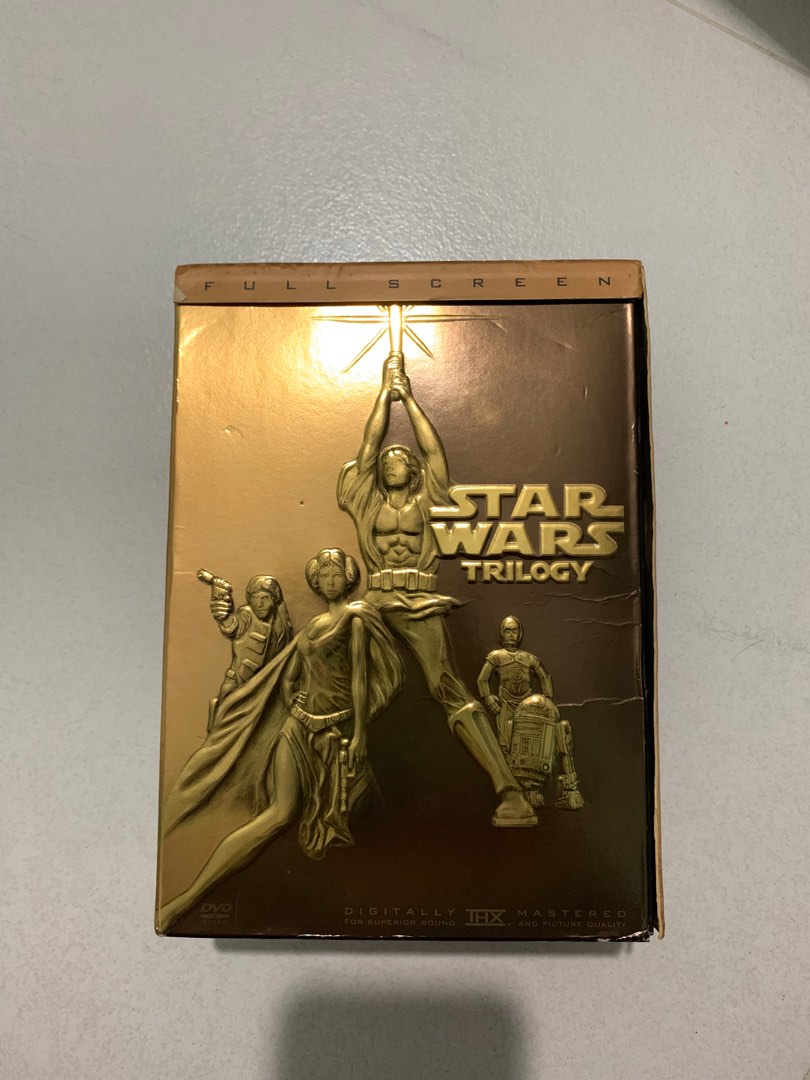 Star wars original trilogy dvd best sale box set