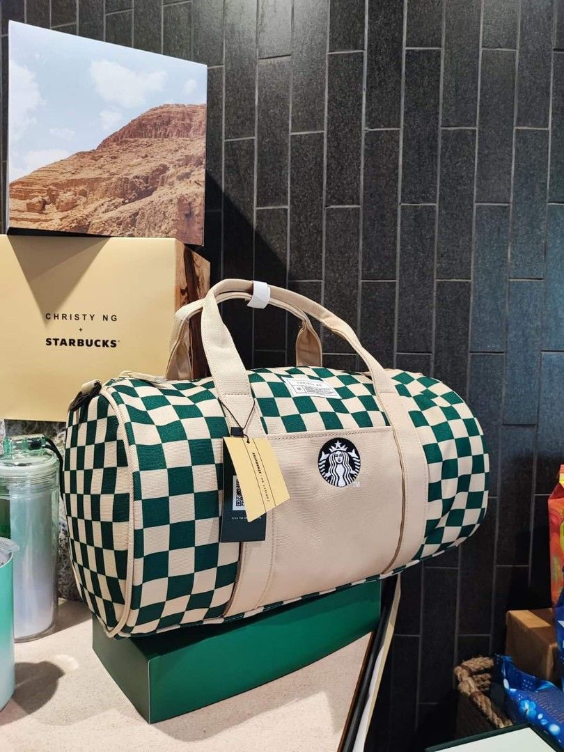 umairaharis on X: Christy Ng X Starbucks. Duffle Bag tu cantiknya. 😍💖   / X