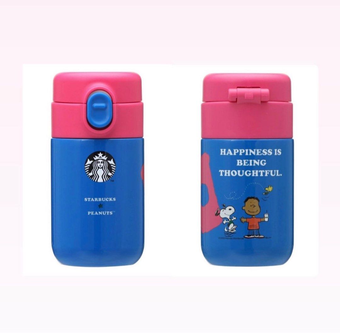 STARBUCKS X PEANUTS JAPAN Tumbler 2023 Franklin 200 ML on Carousell