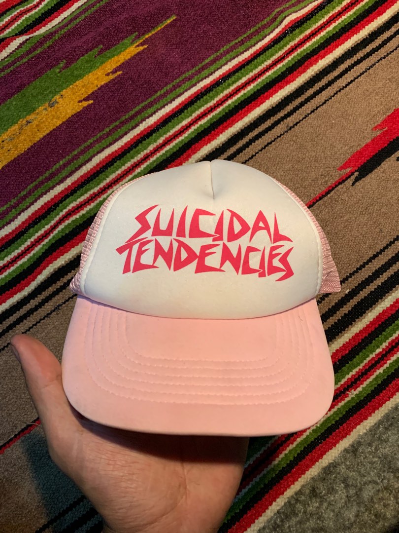 Suicidal Tendencies Trucker Cap Men s Fashion Watches