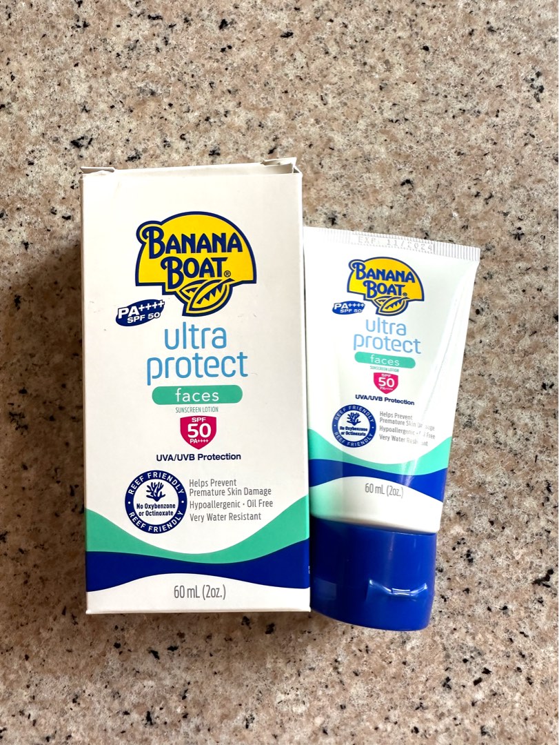 Sunblock Banana Boat for face spf 50, Kesehatan & Kecantikan, Kulit
