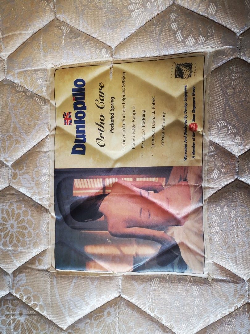 Super King mattress with storage bed, Furniture & Home Living