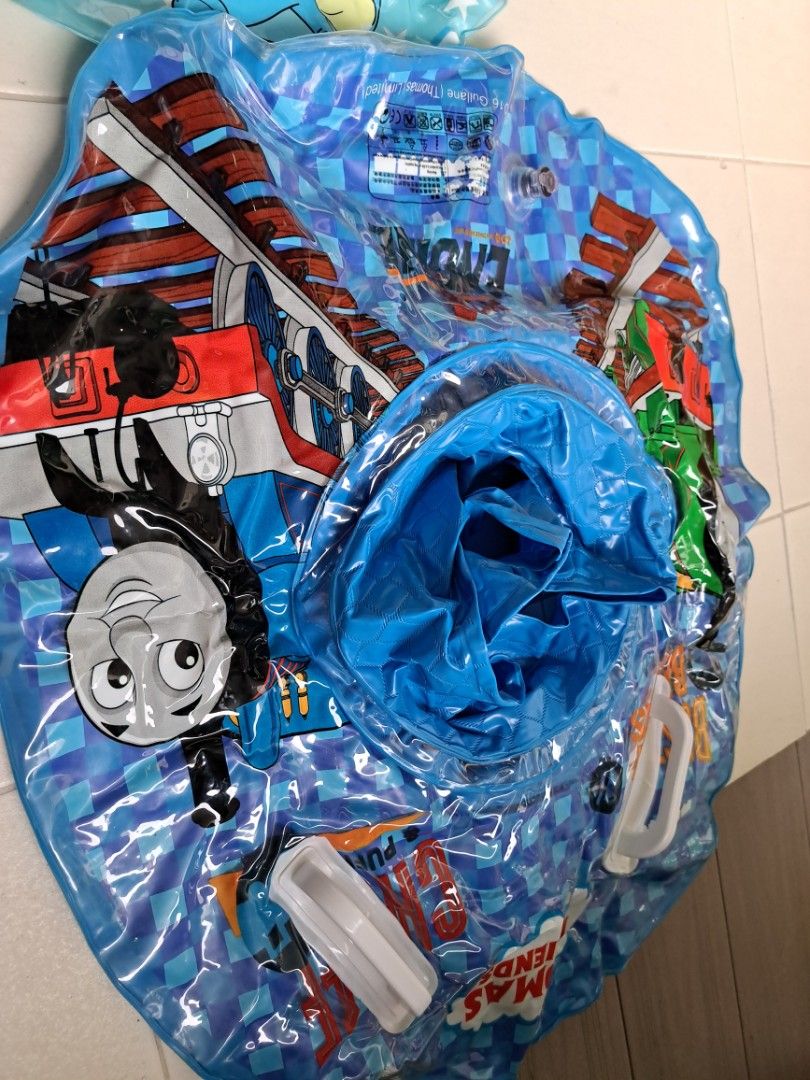 Swim Float (Category: Infant Playtime) located in Singapore. Submitted by allmajeq (Listing ID 1244759482, Image 2). Description: 2 pcs swim float with baby seat self collect.