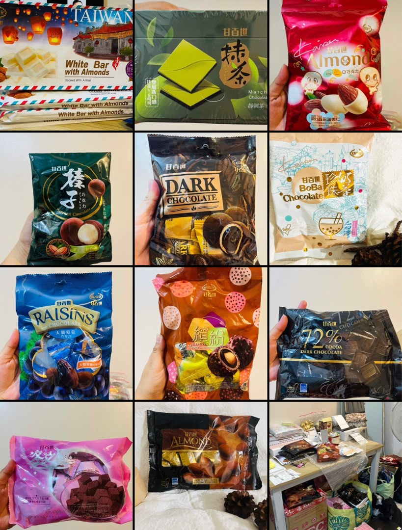 Taiwan imported chocolates, Food & Drinks, Packaged & Instant Food on