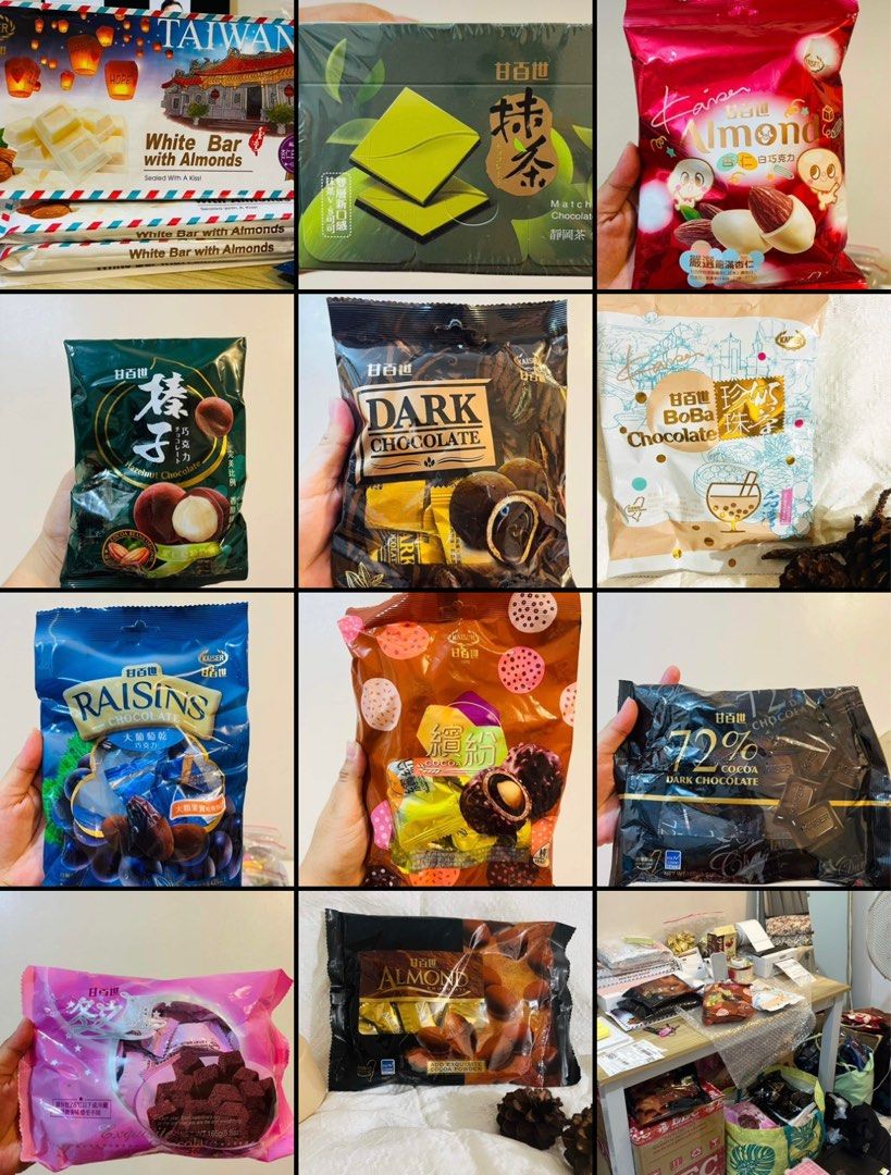 Taiwan imported chocolates, Food & Drinks, Packaged & Instant Food on