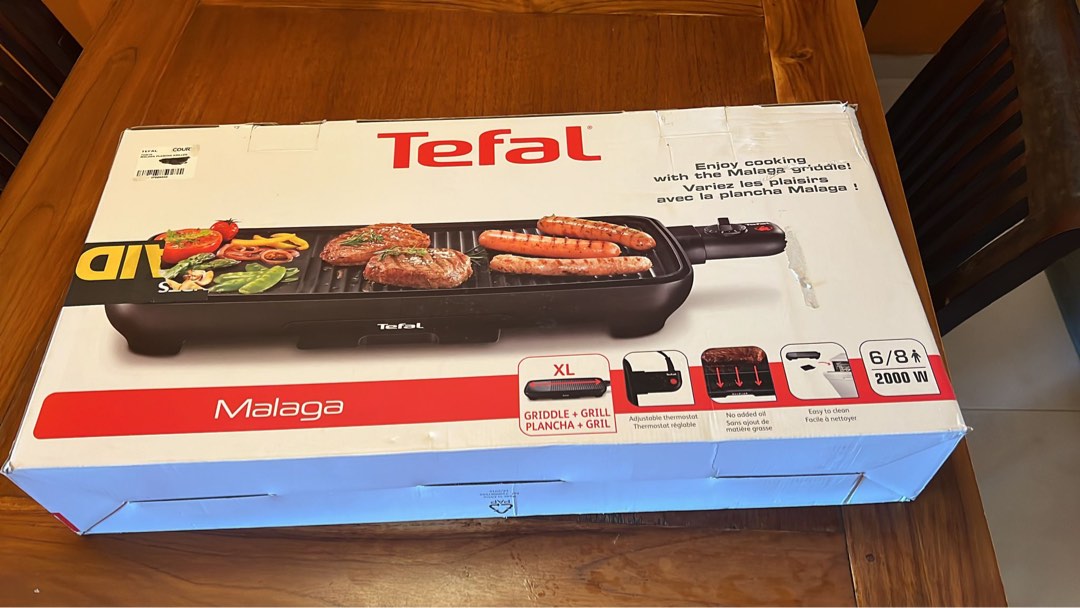 Tefal Griddle & Grill, TV & Home Appliances, Kitchen Appliances, BBQ