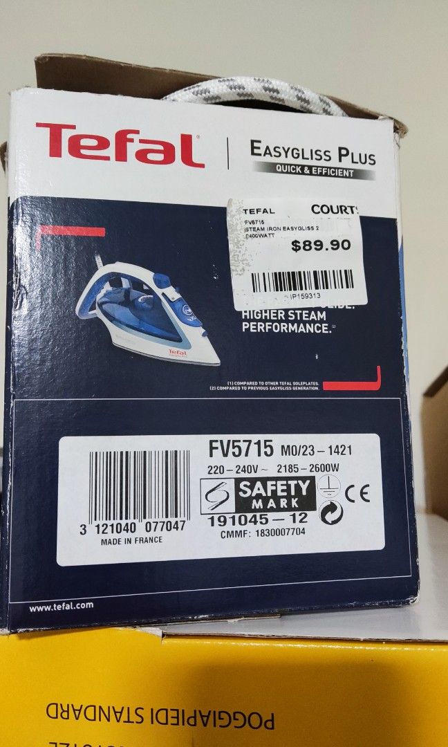 Tefal Iron Steamer, TV & Home Appliances, Irons & Steamers on Carousell