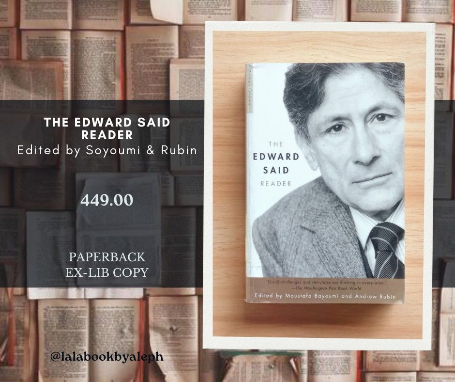 The Edward Said Reader [Cultural Theory], Hobbies & Toys, Books ...
