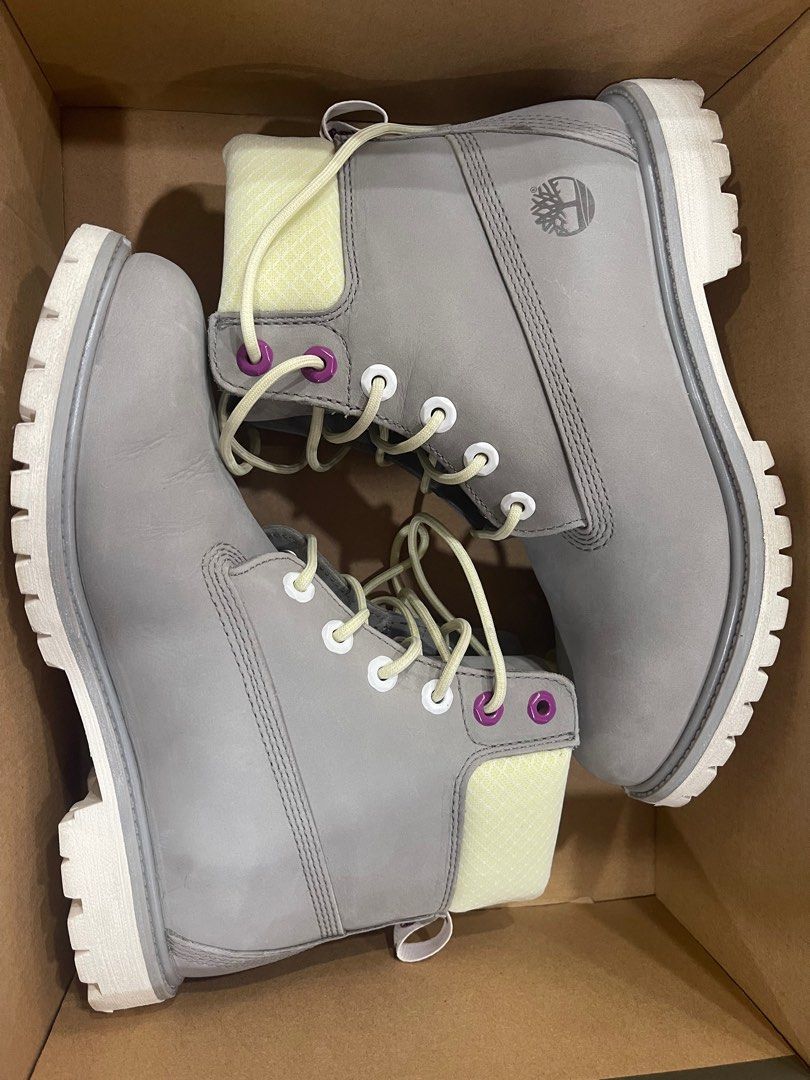 Lavender timberland shop boots