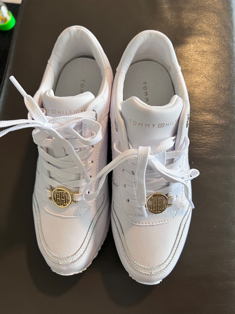 White tommy clearance sneakers